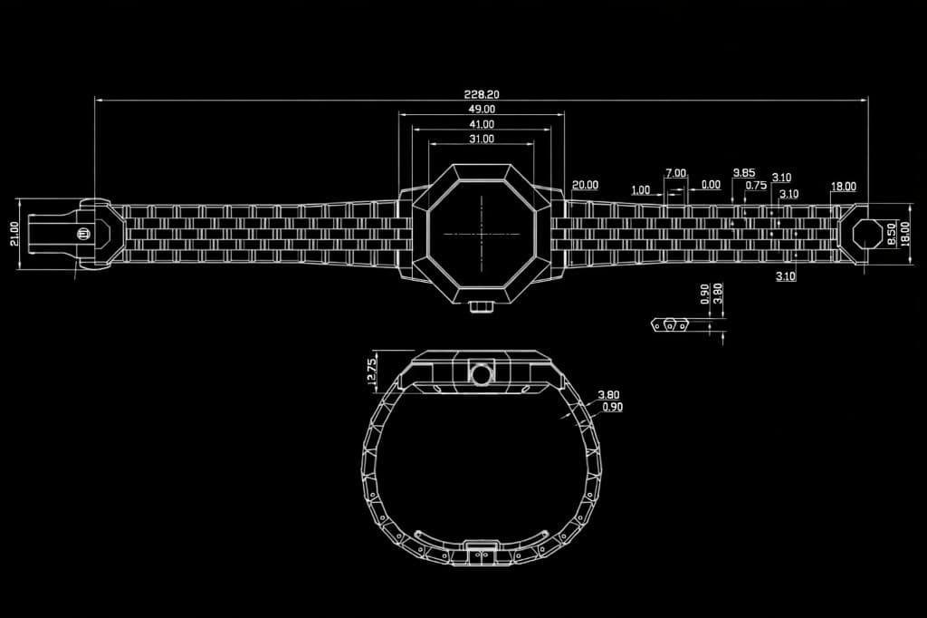 ORATA Genesis Technical Specifications Drawing